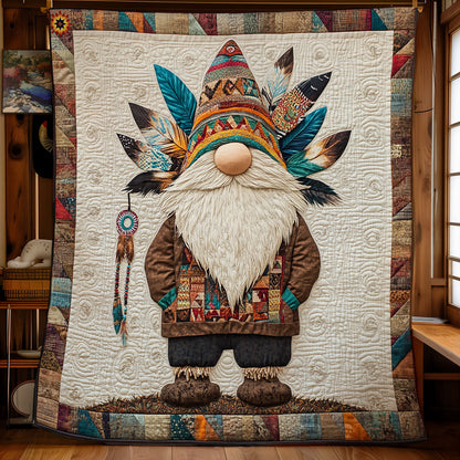 Native American Gnome WY1311010CL Quilt