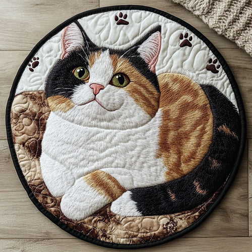 Faithful Friend CP2304012CL Quilted Round Mat