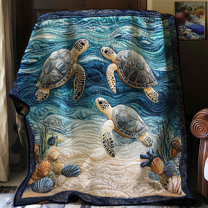 Sea Turtle WJ2412018CL Quilt