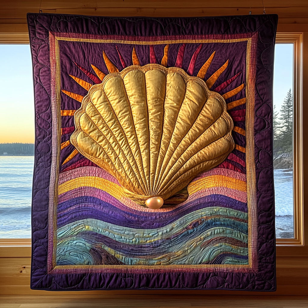 Shell Song CP1808043CL Quilt – Cozzyhomes