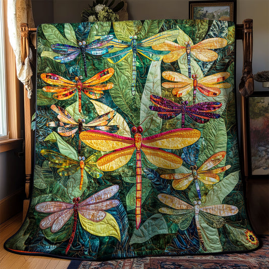 Dragonfly Forest WY1911089CL Quilt