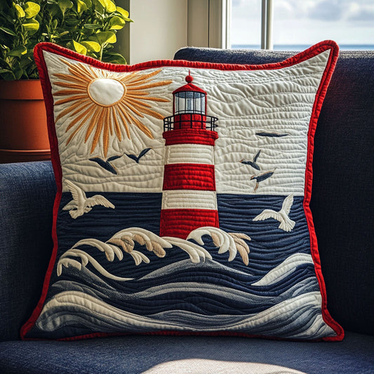 Ocean Lighthouse CW0507026CL Quilt Pillow Case