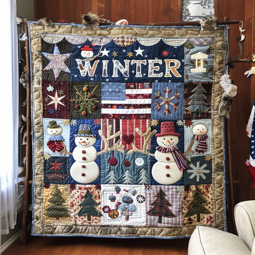 Christmas Village WJ2111024CL Quilt