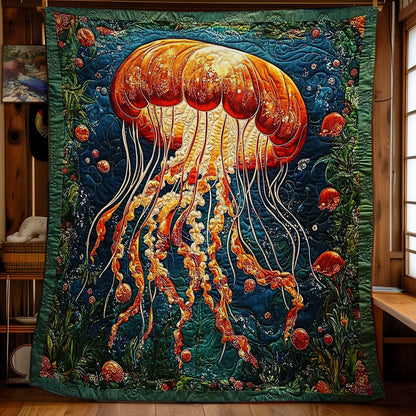 Fire Jellysifh WY1401032CL Quilt