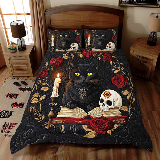 Black Witch Cat WP2310042CL Duvet Cover Set