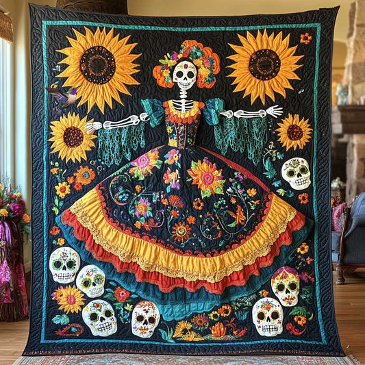Day Of The Dead Fiesta WN2810015CL Quilt