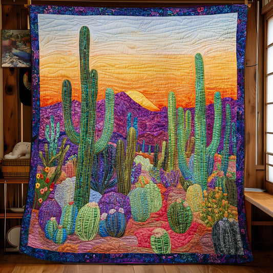 Vibrant Cactus WX3112042CL Quilt