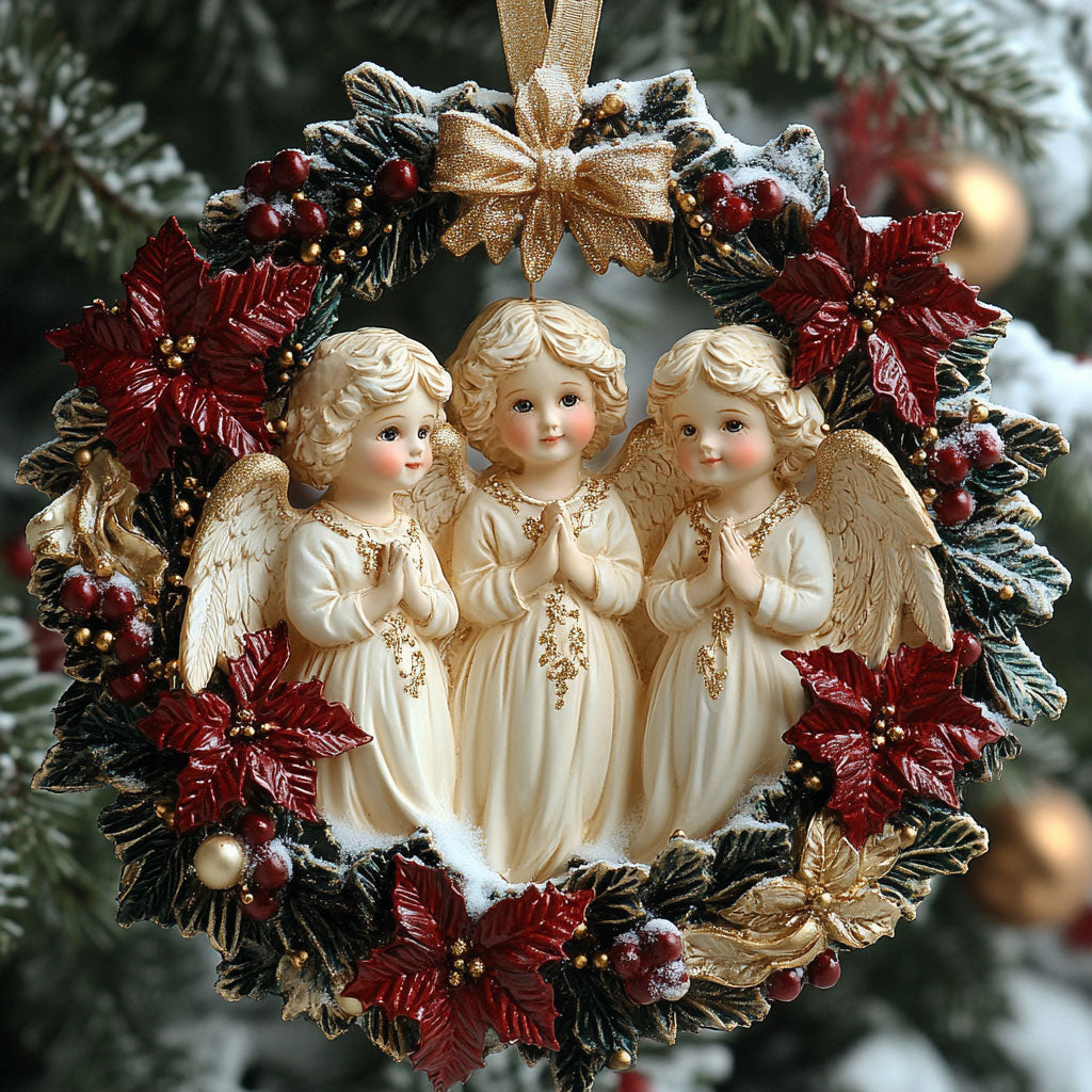 Blessing Angel CW2411061CL Christmas Ornament