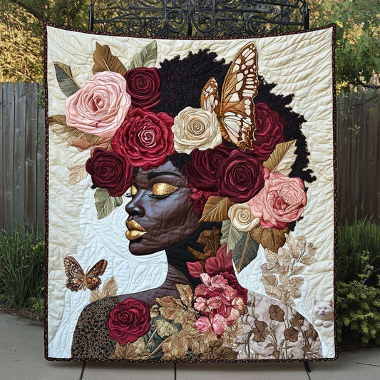 Black Woman WU1410024CL Quilt