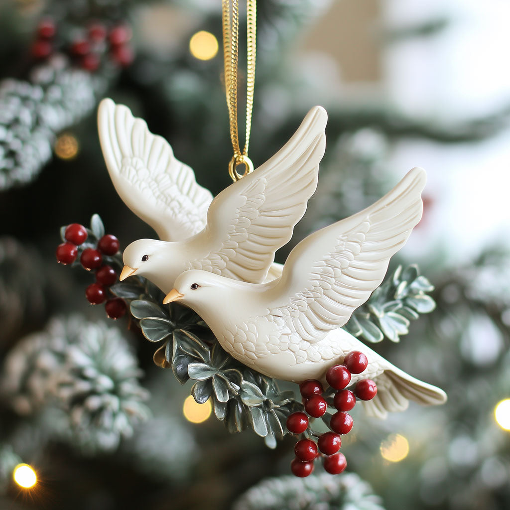 Turtle Dove of Friendship XK1710011CL Christmas Ornament