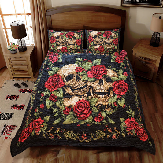 Skull Blossom WX2712101CL Duvet Cover Set