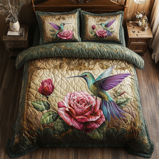 Hummingbird Roses WT1302004CL Duvet Cover Set
