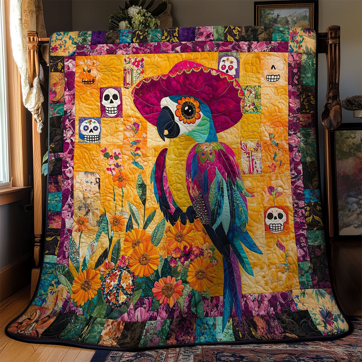 Eternal Parrot WN2211012CL Quilt