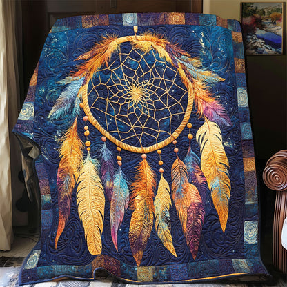 Colorful Feather Dreamcatcher WY0602134CL Quilt