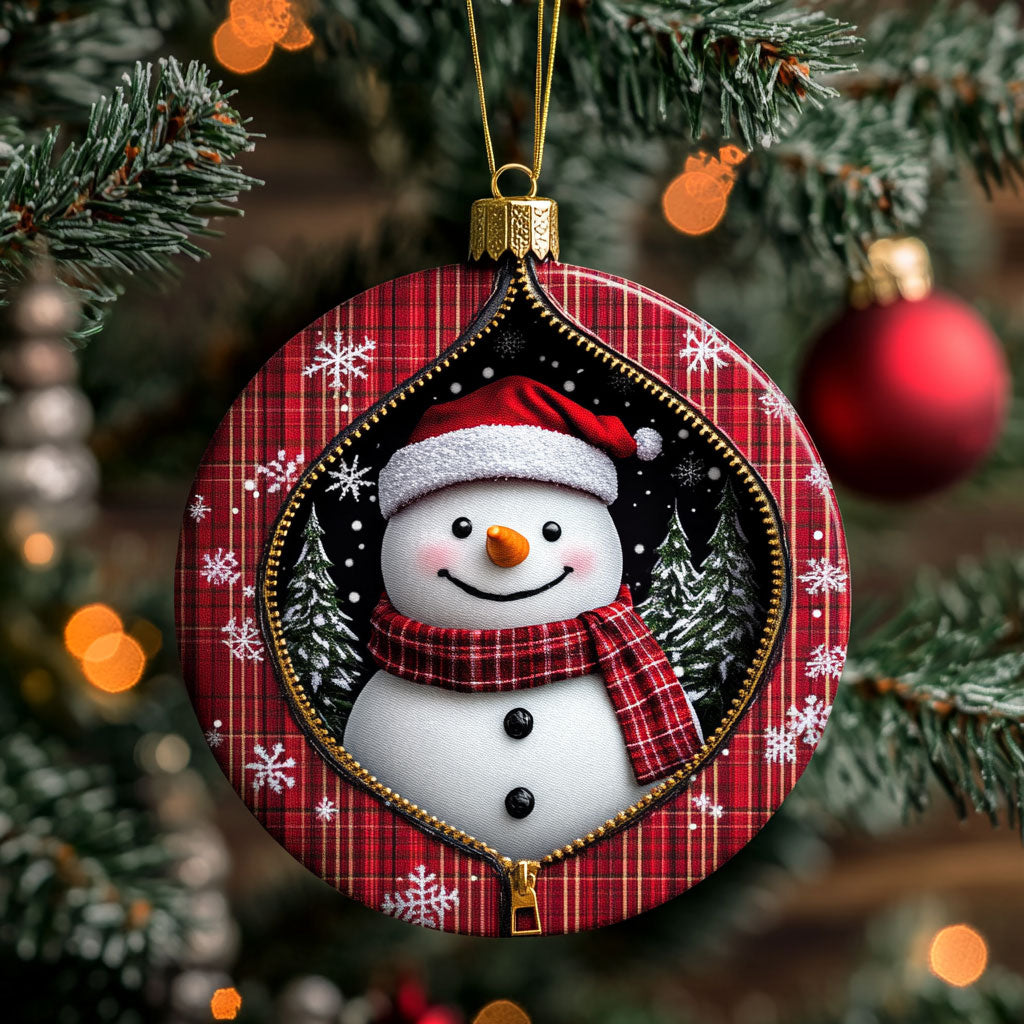 Snowman Winter Glow WN1510083CL Christmas Ornament