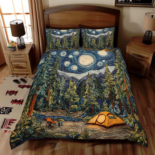 Starry Night Camping WX2112087CL Duvet Cover Set