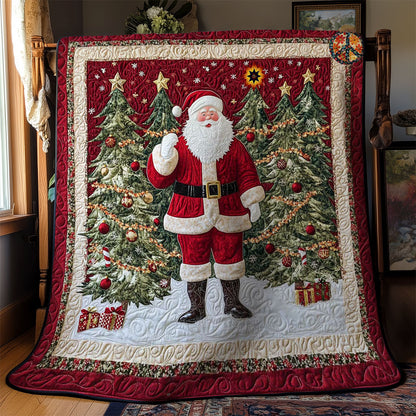 Merry Santa Bliss WN1212032CL Quilt