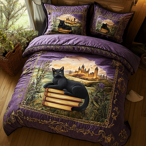 Black Cat’s Mystical YR1701025CL Duvet Cover Set