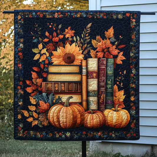 Pumpkin Book Tales WT3009007CL Quilt