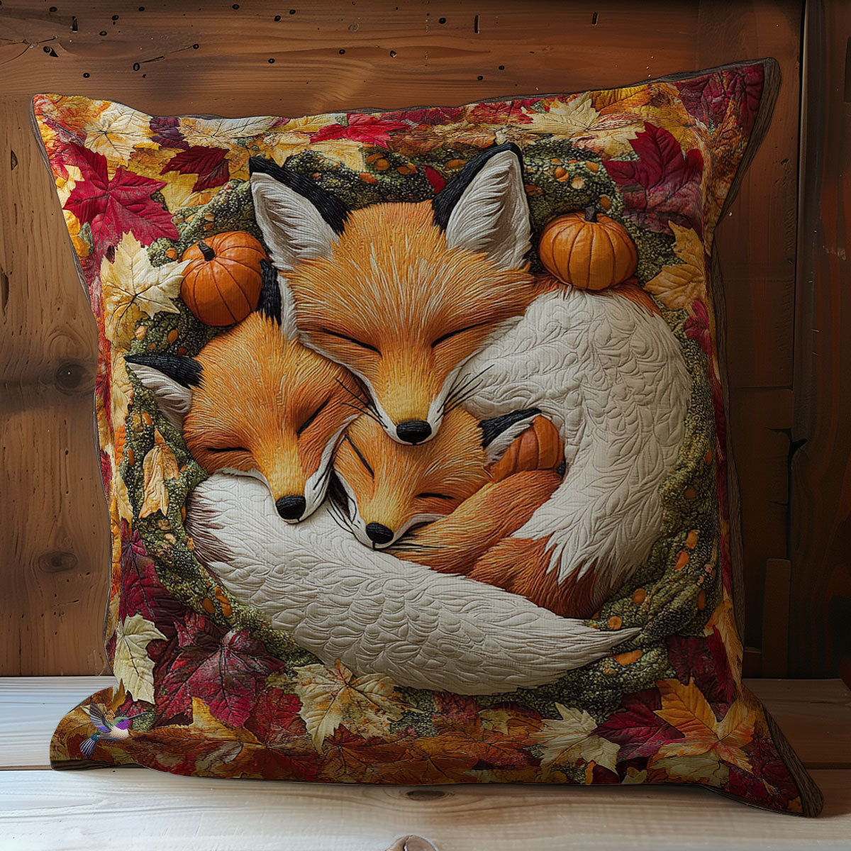 Sleeping Fox WY0612095CL Quilt Pillow Case