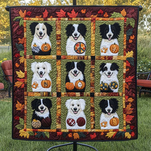 Border Collie Goal Scorer WN1010035CL Quilt