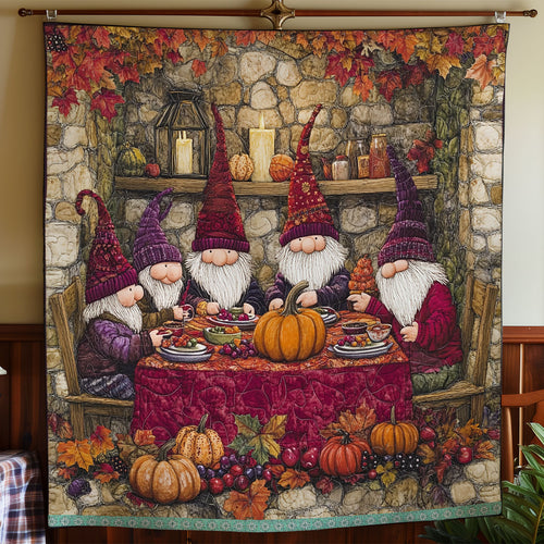 Gnome Cozy Home WX1612019CL Quilt