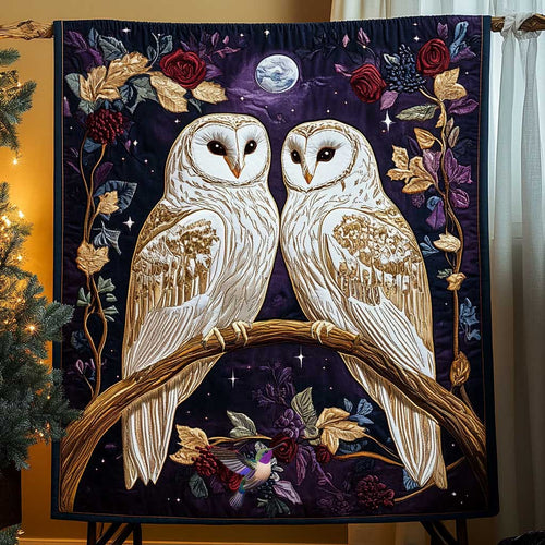 Romantic Owls Moonlight WP1211021CL Quilt