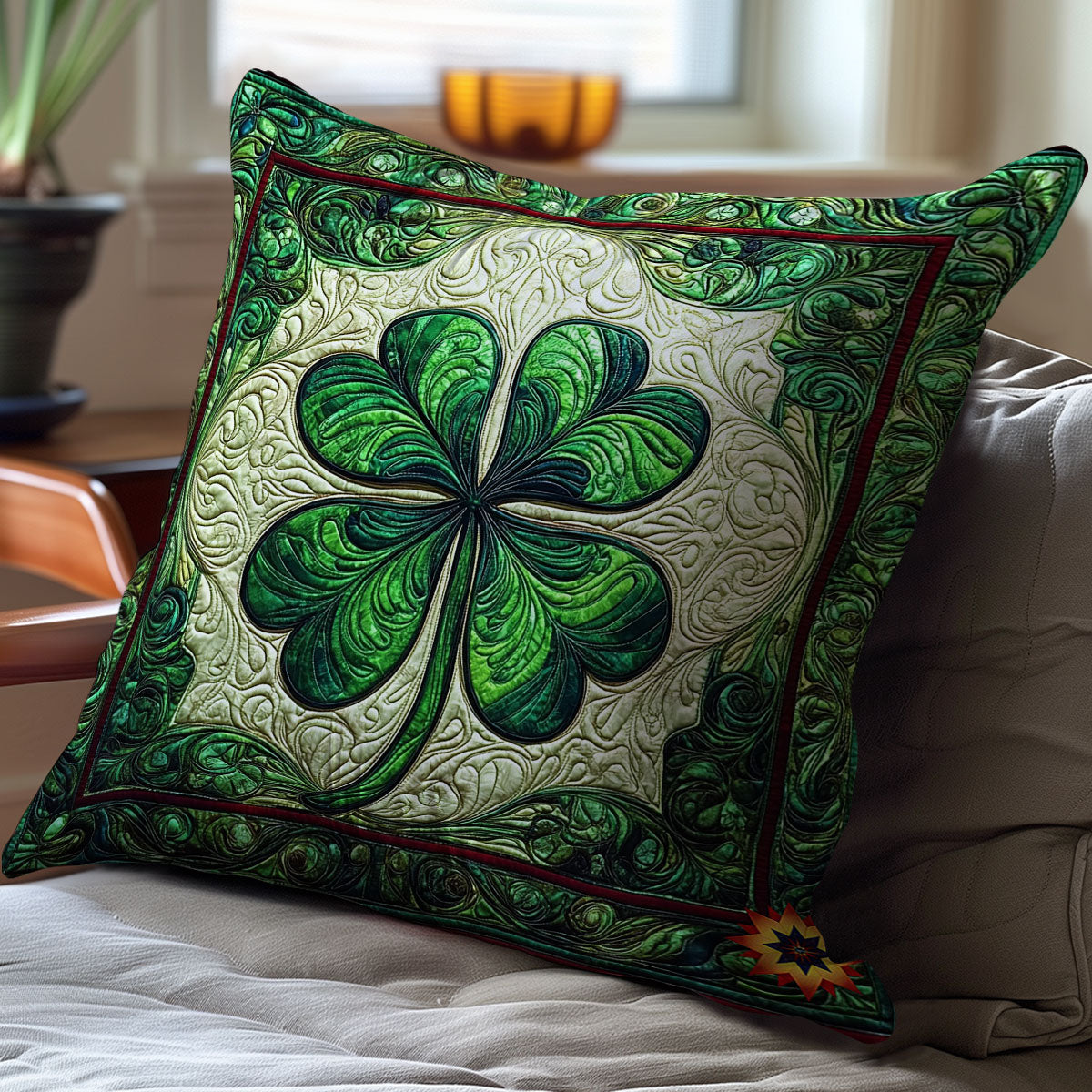 Clover WY0412128CL Quilt Pillow Case