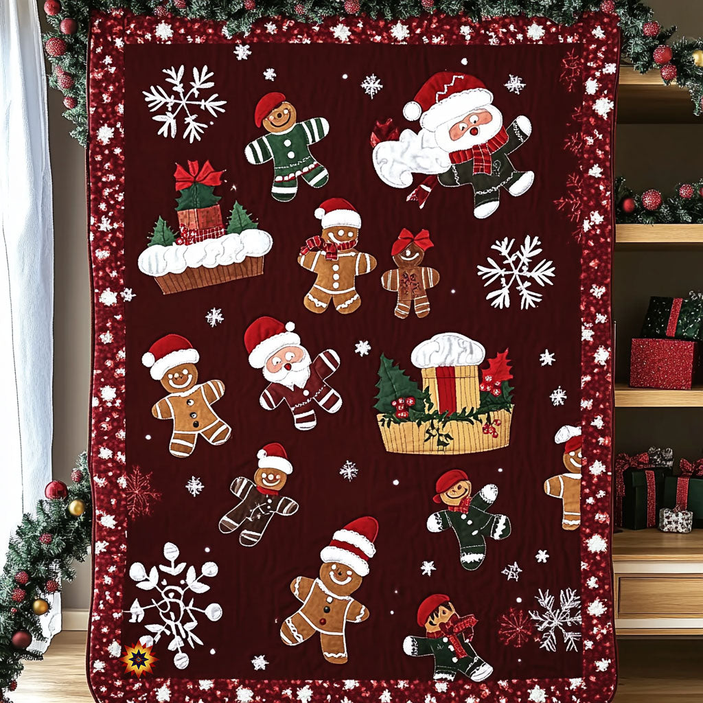 Christmas Pattern WX0811007CL Quilt
