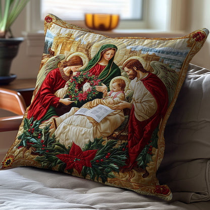 Holy Family WY0612088CL Quilt Pillow Case