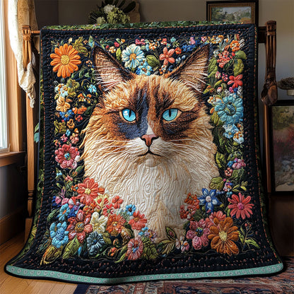 Siamese Flower WT1403126CL Quilt