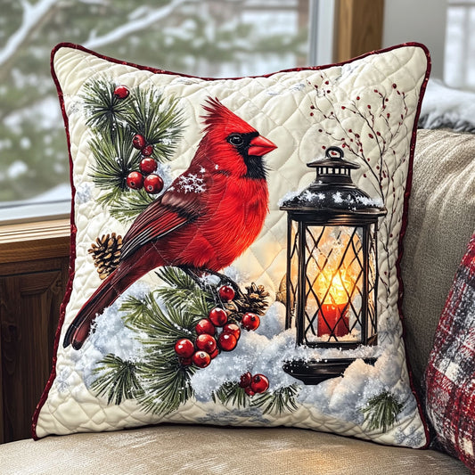 Cardinal Lantern WT2702064CL Quilt Pillow Case