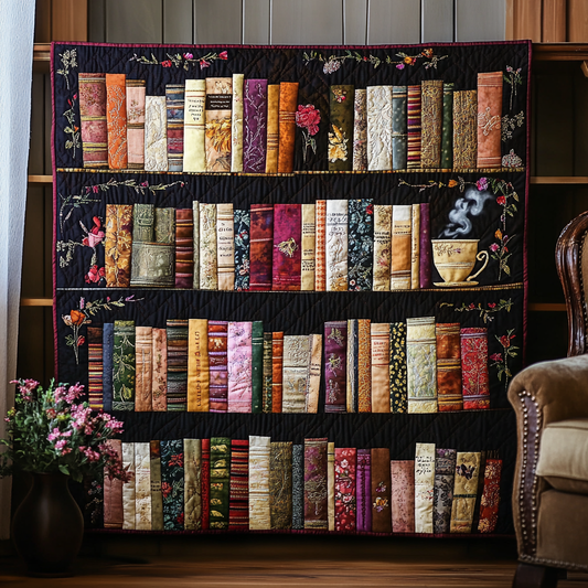 Bookshelf Lover YR2001044CL Quilt