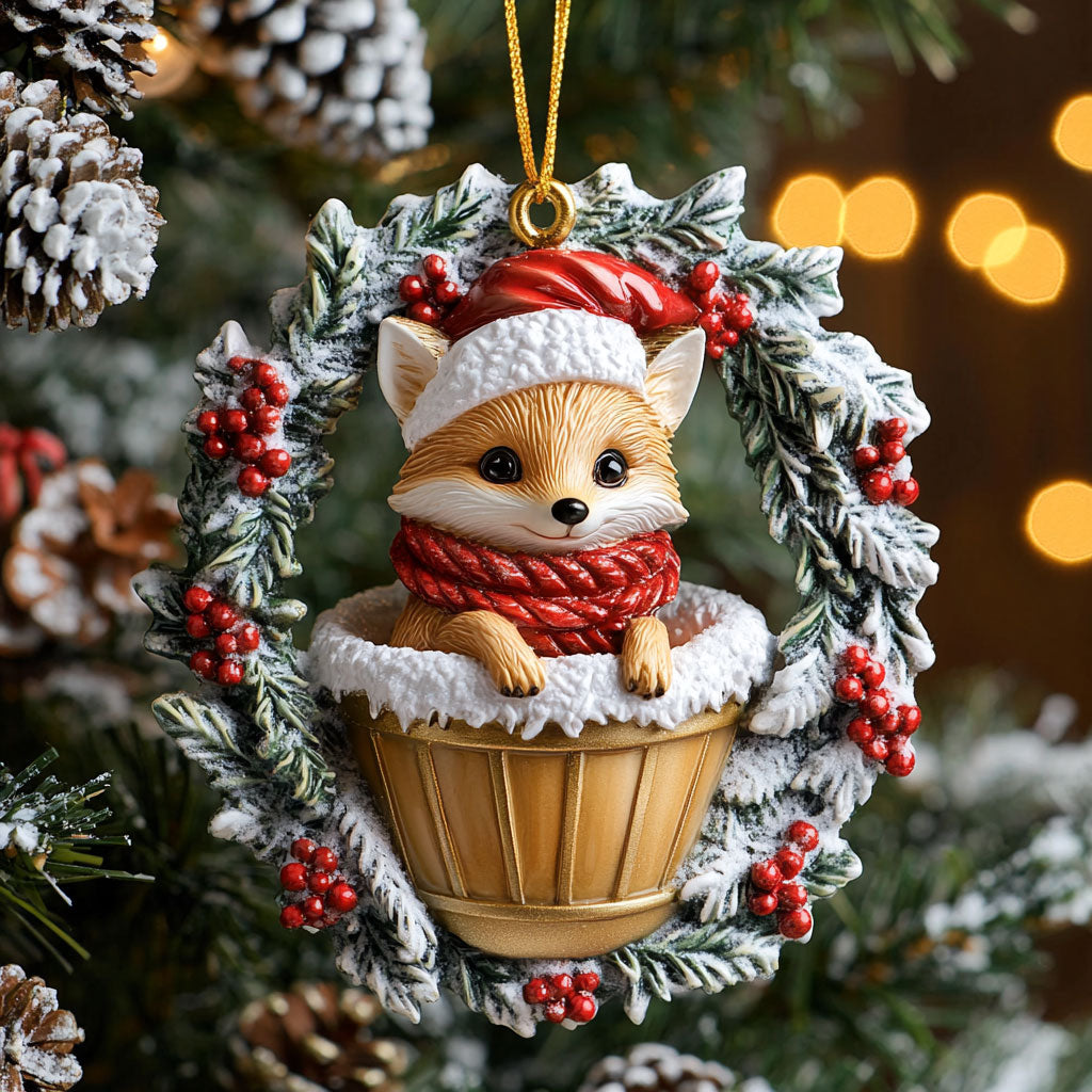Golden Fox CP1710093CL Christmas Ornament