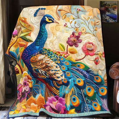 Fancy Peacock WP0609018CL Quilt