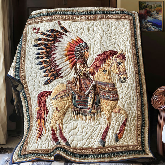 Tribal Horse WX3012038CL Quilt