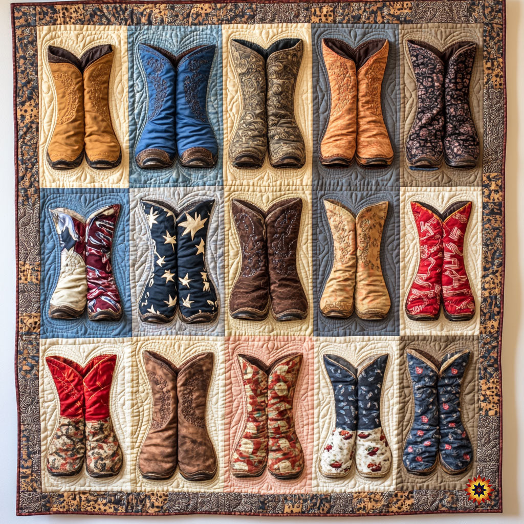 Cowboy Boots WY1811016CL Quilt