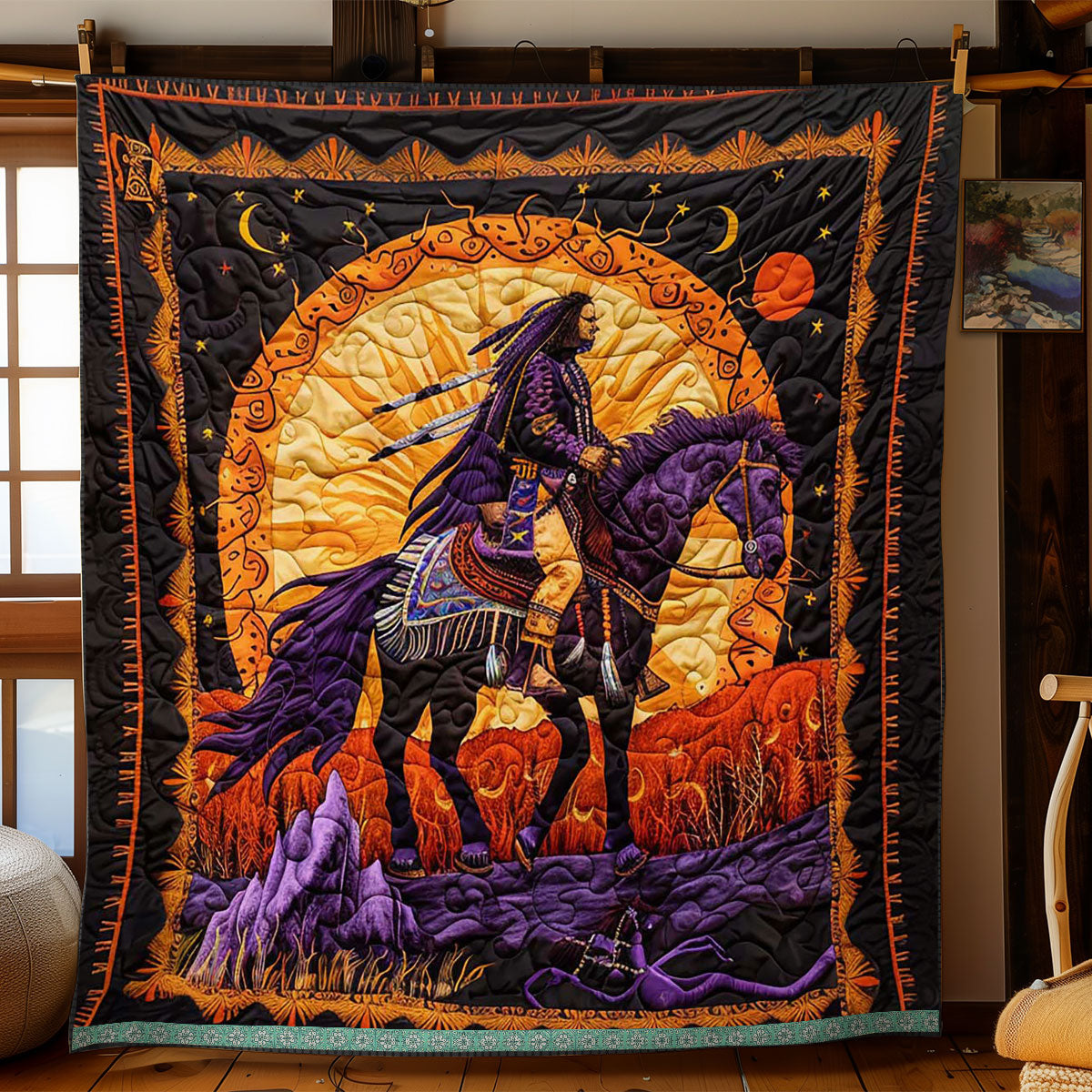 Native American WJ2409011CL Quilt