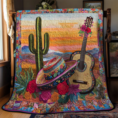 Sombrero And Guitar WN1712009CL Quilt