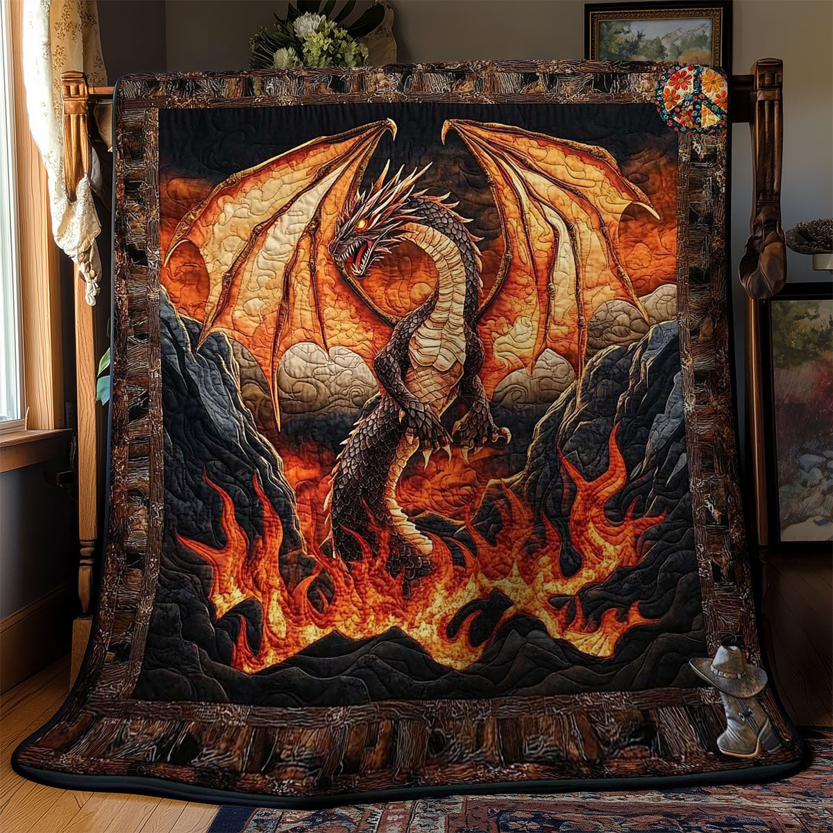 Lava Dragon WN0612028CL Quilt