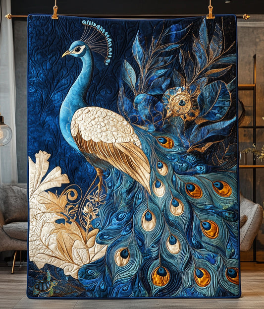 Peacock Feather WU3110002CL Quilt