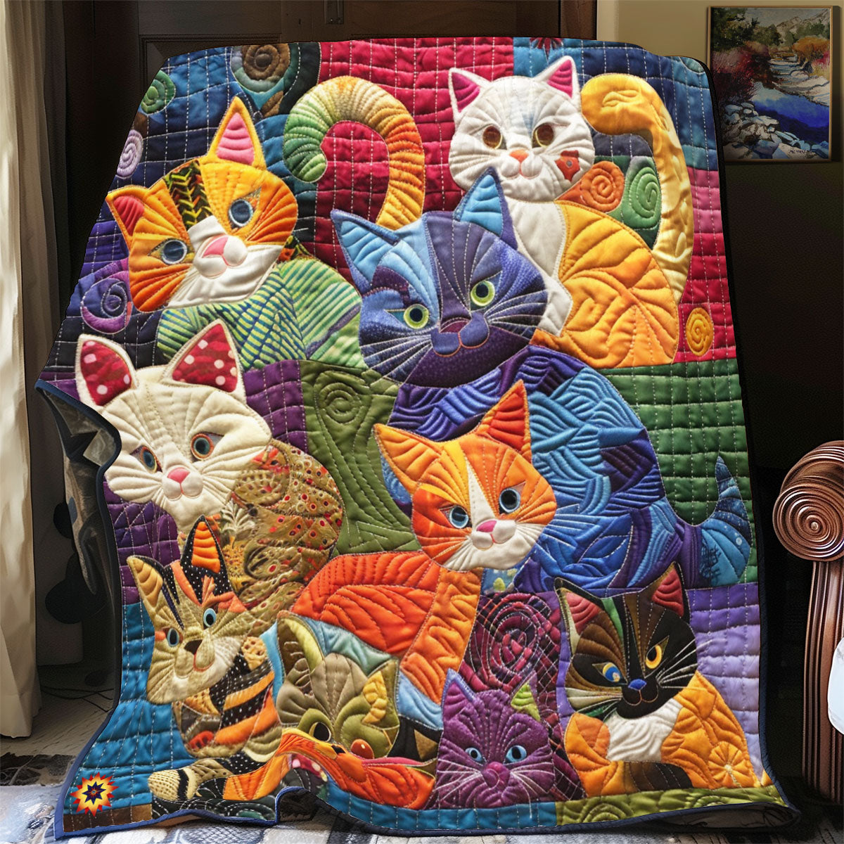 Cat Lover YR2412017CL Quilt