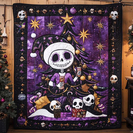 Skeleton Holiday Magic WN1311035CL Quilt