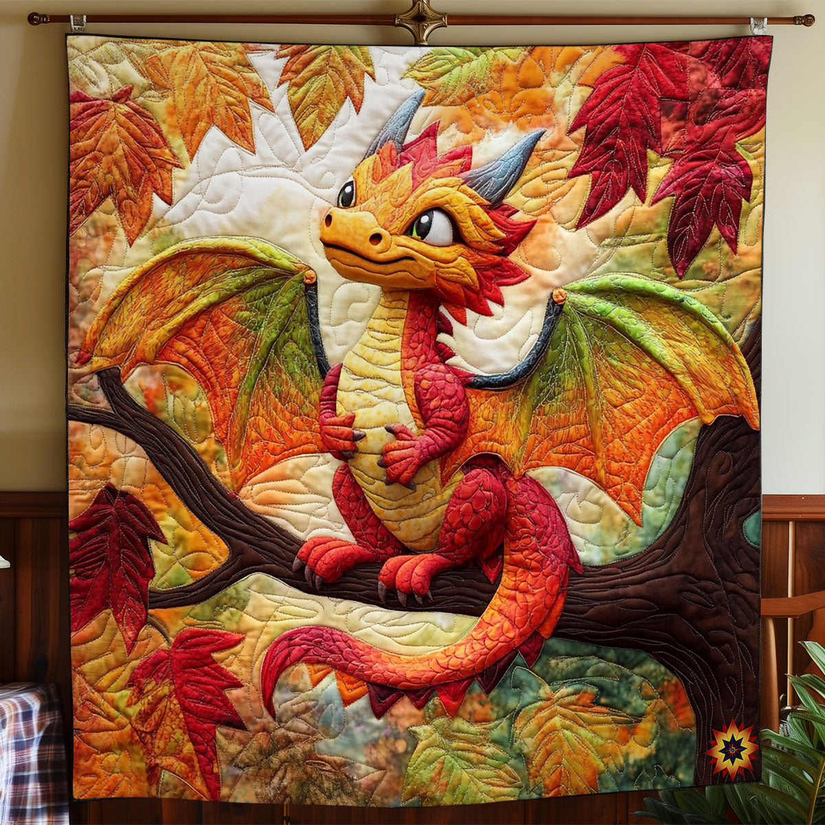 Autumn Dragon WY2011012CL Quilt