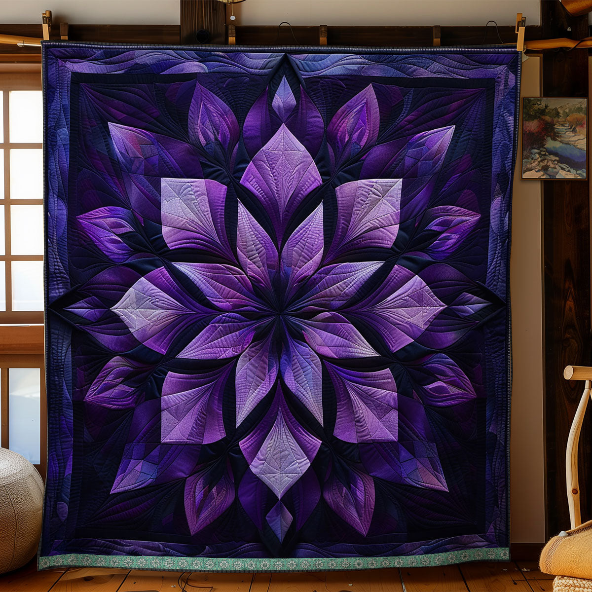 Purple Dreamscape WN1309026CL Quilt