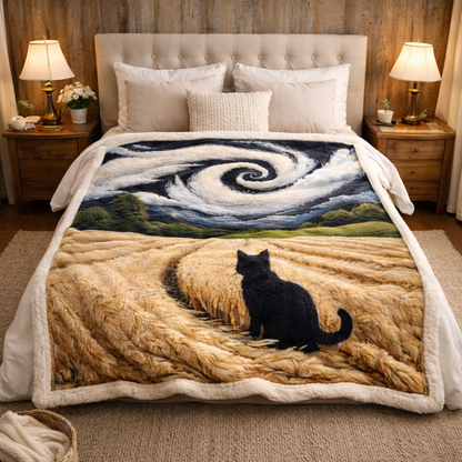 Artistic Cat KL2701002CL Faux Fur Throw Blanket