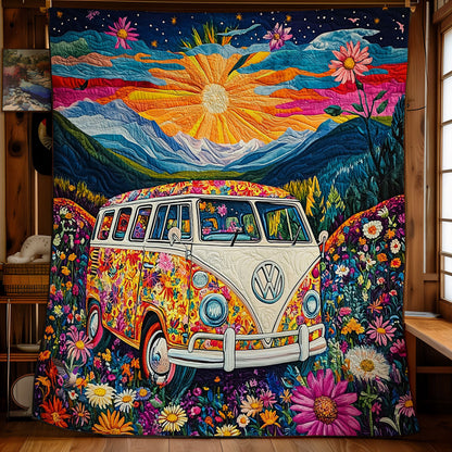 Flower Van WY2311002CL Quilt