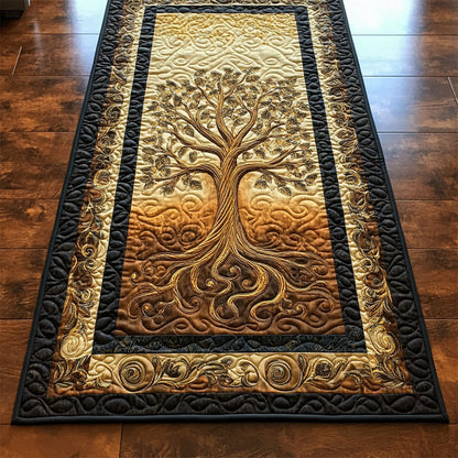 Celtic Tree WY2802043CL Quilted Table Runner