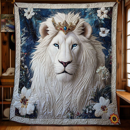Flower Snow Lion WY0712013CL Quilt