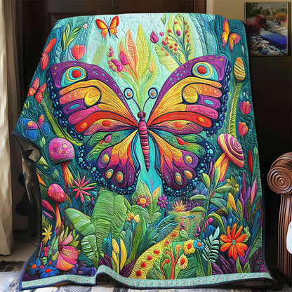 Colorful Butterfly WX2512007CL Quilt